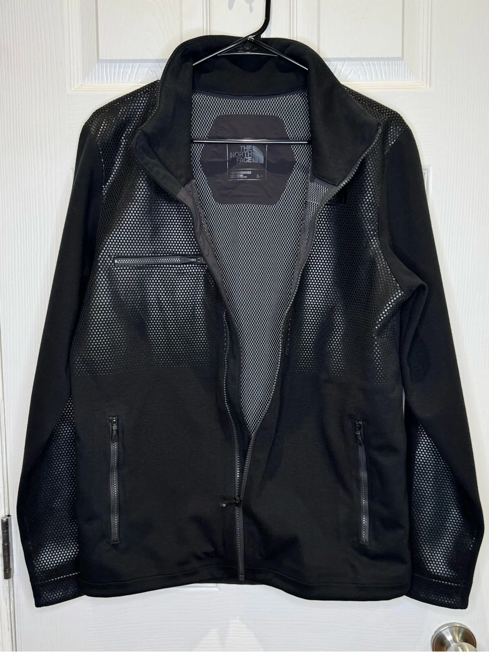 The North Face Men's Small Revolution Denali Jacket Black Fleece